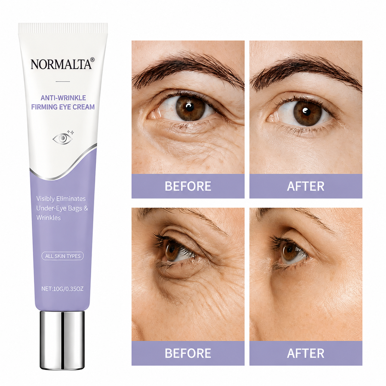 NORMALTA® Instant Face Temporary Tightener – Instant visible results in 30 seconds